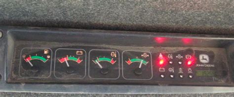 skid steer battery light on|john deere skid steer warning lights.